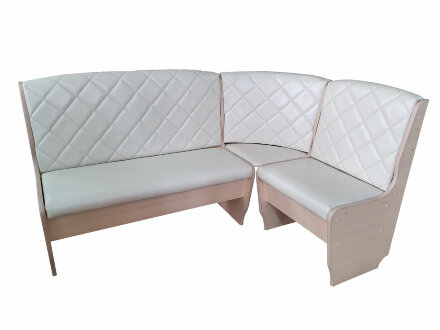 Кухонный уголок Барон (эко-кожа), венге + беж 