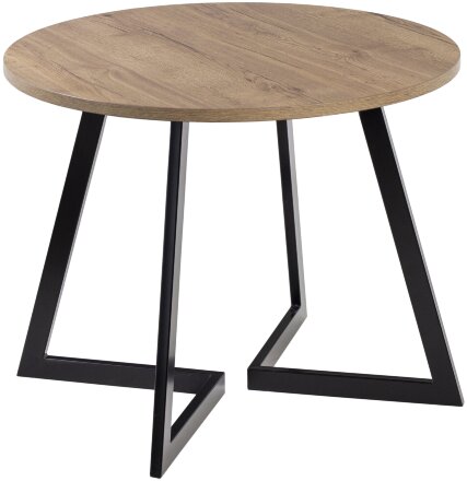 Стол круглый Гермес 1050 опора черная 