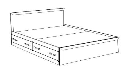 Кровать Мальта  