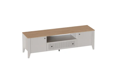 Тумба ТВ 2 двери 1 ящик Валенсия широкая 