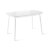 Стол раздвижной Мидел МИНИ, белый 