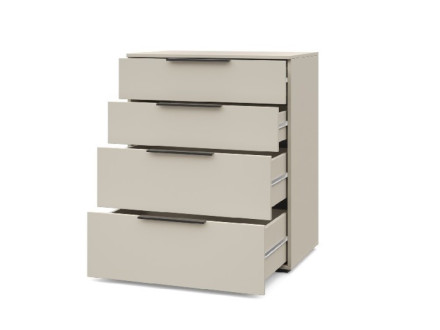 Комод 800 Х88 Харди, Дуб серый/Белый 